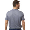 Adidas Men's Collegiate Navy Melange Space Dyed Polo