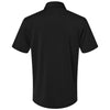 Adidas Men's Black Button-Down Short Sleeve Shirt