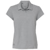 Adidas Women's Grey Three Melange Blend Polo