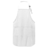 Port Authority White Easy Care Full-Length Apron with Stain Release