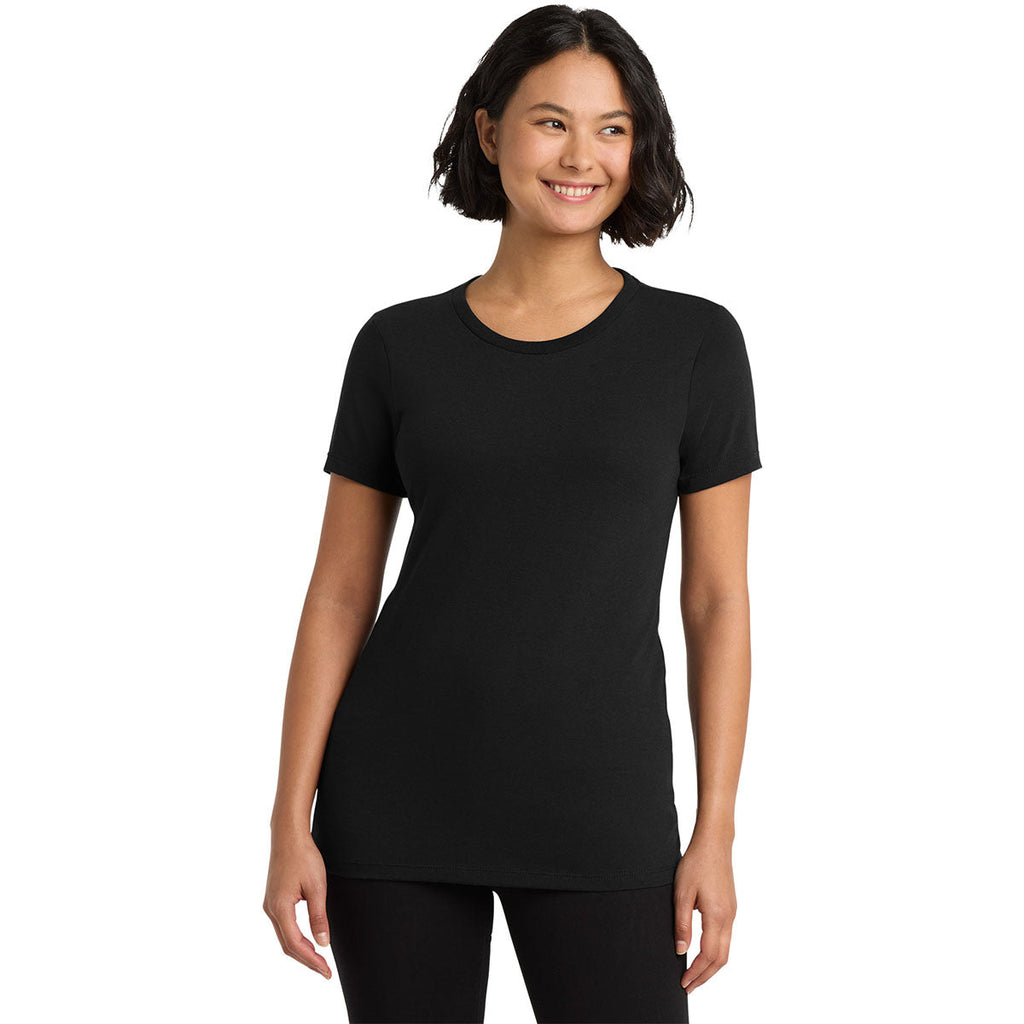 Allmade Women's Deep Black Tri-Blend Tee