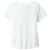 Allmade Women's Fairly White Relaxed Tri-Blend Scoop Neck Tee