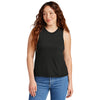 Allmade Women's Deep Black Tri-Blend Muscle Tank