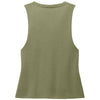 Allmade Women's Olive You Green Tri-Blend Muscle Tank