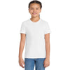 Allmade Youth Bright White Tri-Blend Tee