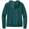 Allmade Women's Deep Sea Green Organic CVC Fleece Full-Zip Hoodie