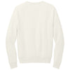 Allmade Unisex White Sand Organic CVC Fleece Crewneck Sweatshirt