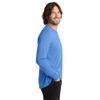 Allmade Unisex Azure Blue Tri-Blend Long Sleeve Tee