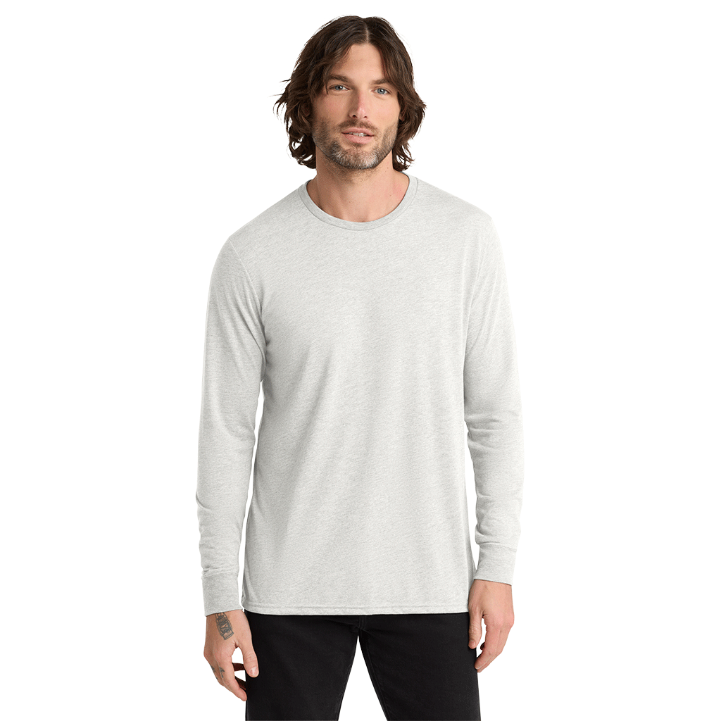 Allmade Unisex Fairly White Tri-Blend Long Sleeve Tee