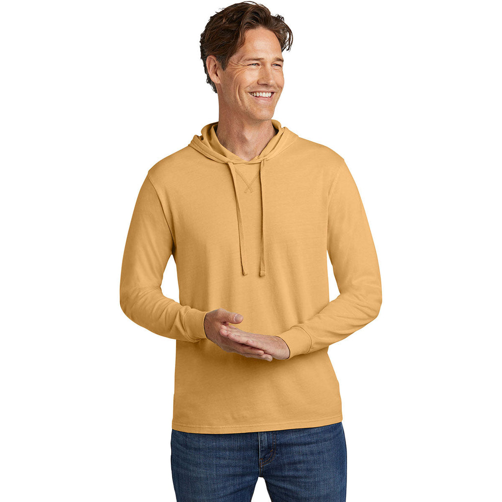 Allmade Unisex Golden Wheat Mineral Dye Organic Cotton Hoodie Tee