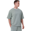 Levelwear Unisex Iceberg Green Luxe Signature Knit Top