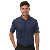 Adidas Men's Collegiate Navy/White Ultimate365 Mesh Tango Print Climacool Polo - Limited Edition