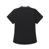 UNRL Women's Black Amelia Short Sleeve Polo