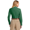 Brooks Brothers Women's Club Green Wrinkle-Free Stretch Nailhead Shirt
