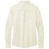 Brooks Brothers Women's Off White Full-Button Satin Blouse