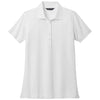 Brooks Brothers Women's White Pima Cotton Pique Polo