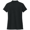 Brooks Brothers Women's Deep Black Mesh Pique Performance Polo