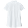 Brooks Brothers Women's White Mesh Pique Performance Polo