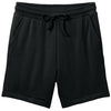 Bella + Canvas Unisex Black Sponge Fleece Sweatshort