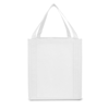 Primeline White Saturn Jumbo Non-Woven Grocery Tote