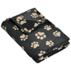 Port Authority Graphite/Biscuit Paws Small Ultra Plush Blanket