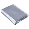 Port Authority River Blue Navy/White Beach Throw
