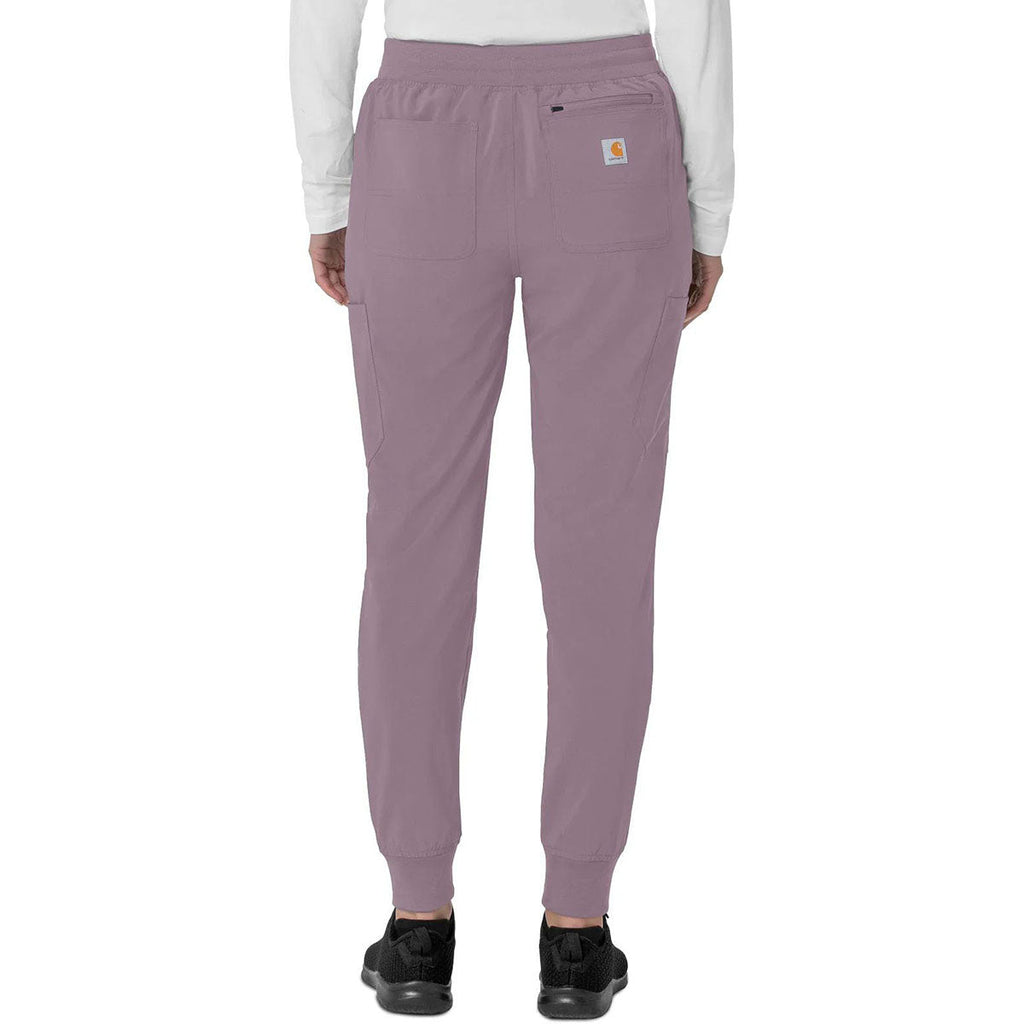 Carhartt Women's Lavender Mist Eight-Pocket Cargo Pant