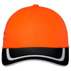 Port Authority Safety Orange/Black/ Reflective Enhanced Visibility Cap