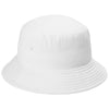 Port Authority White Twill Classic Bucket Hat