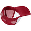 Port Authority White/Rich Red/Rich Red Foam Truck'N Cap
