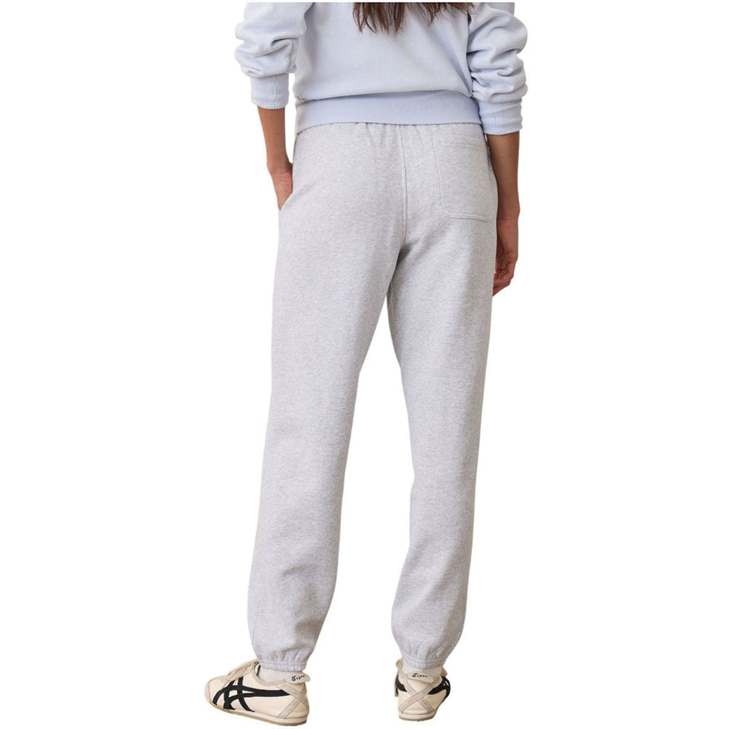 Marine Layer Women's Heather Grey Cloud 9 Fleece Sweatpant