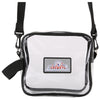 Best Promotions USA Clear/Black Clara Clear Crossbody Tote