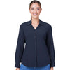 Core 365 Women's Classic Navy Ultra UVP Long Sleeve Marina Shirt