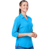 Core 365 Women's Electric Blue Ultra UVP Long Sleeve Marina Shirt