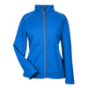 Core 365 Women's True Royal Techno Lite Three-Layer Knit Tech Shell
