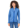 Core 365 Women's True Royal/White Venture Heathered Stripe Full-Zip