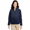 Core 365 Women's Classic Navy/Classic Navy Journey Summit Hybrid Full-Zip