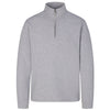 Landway Men's Greystone Cardiff Quarter-Zip Cotton Fleece Pullover