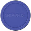Snowfox Blue 8 oz. Double Wall Steel Stemmed Martini Glass