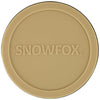 Snowfox Gold 8 oz. Double Wall Steel Stemmed Martini Glass