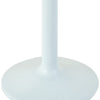 Snowfox White 8 oz. Double Wall Steel Stemmed Martini Glass