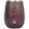 Snowfox Brown 12 oz. Vacuum Insulated Grand Pinot Wine Glass
