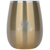 Snowfox Gold 12 oz. Vacuum Insulated Grand Pinot Wine Glass