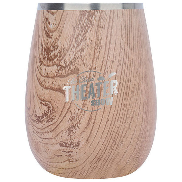 Snowfox Natural 12 oz. Vacuum Insulated Grand Pinot Wine Glass