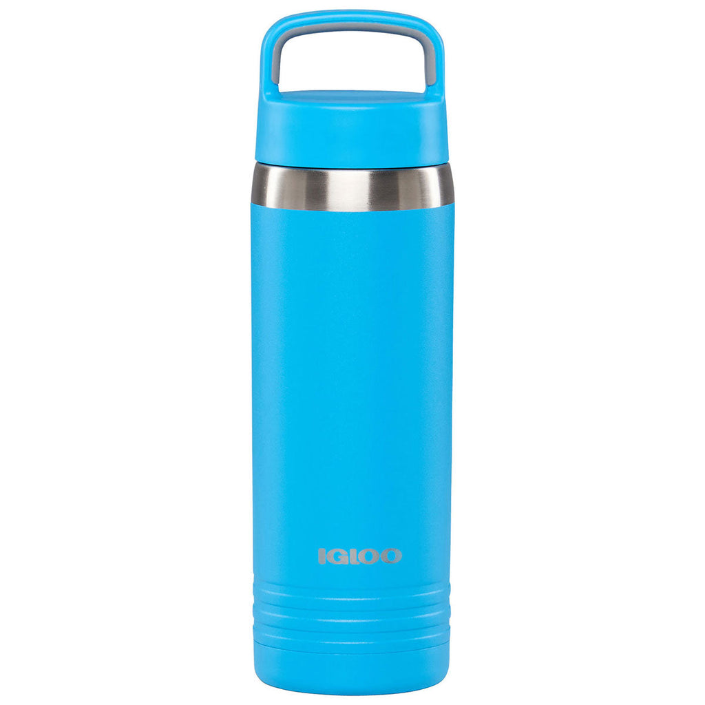 Igloo Light Blue 24 oz. Vacuum Insulated Bottle