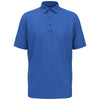 Callaway Men's Lapis Blue All Over Stitched Chevron Polo