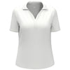 Callaway Women's White Micro Texture Polo