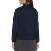 Callaway Women's Peacoat Mid-Weight Diamond Quilted Fleece 1/4 Zip