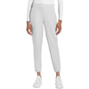 Cherokee Women's White 5-Pocket Mid Rise Jogger