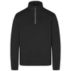 Landway Men's Black Raven Quarter-Zip Stretch Pullover